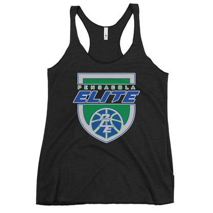 Performance | Thin Racerback Tank Top | Pensacola Elite Inc. | Shield Logo