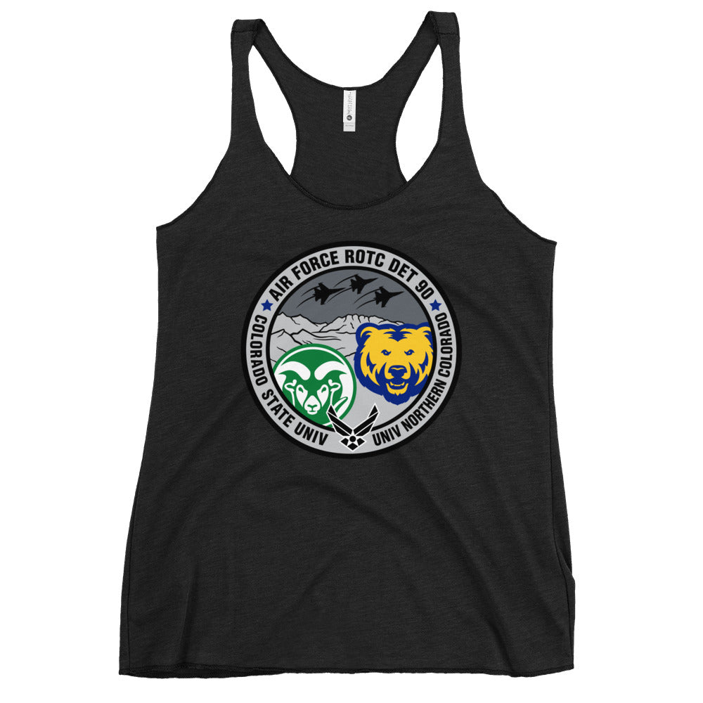 Performance | Thin Racerback Tank Top | Colorado State Detachment 90 | Badge Logo