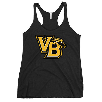 Performance | Thin Racerback Tank Top | Vegas Broncos VBC | VB Lettermark Logo
