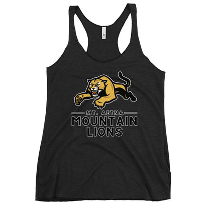 Performance | Thin Racerback Tank Top | Mt. Aetna Adventist School | Emblem Logo