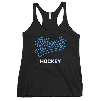 Performance | Thin Racerback Tank Top | URI Men’s Hockey | Athletics Logo
