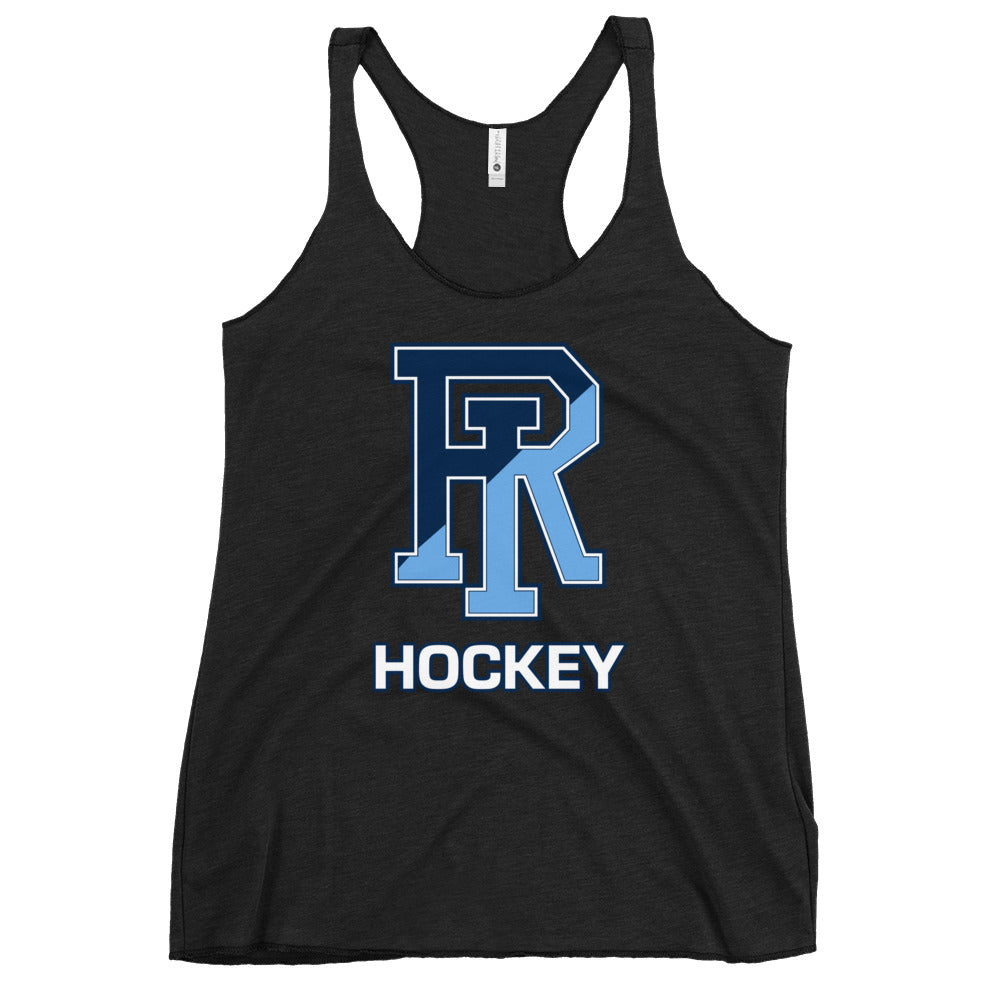 Performance | Thin Racerback Tank Top | URI Men’s Hockey | Crest Logo