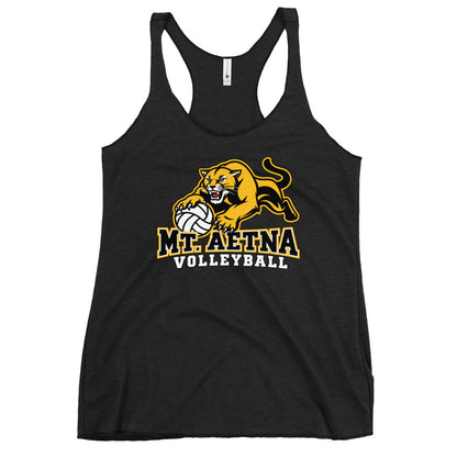 Performance | Thin Racerback Tank Top | Mt. Aetna Adventist School | Volleyball Apex Logo