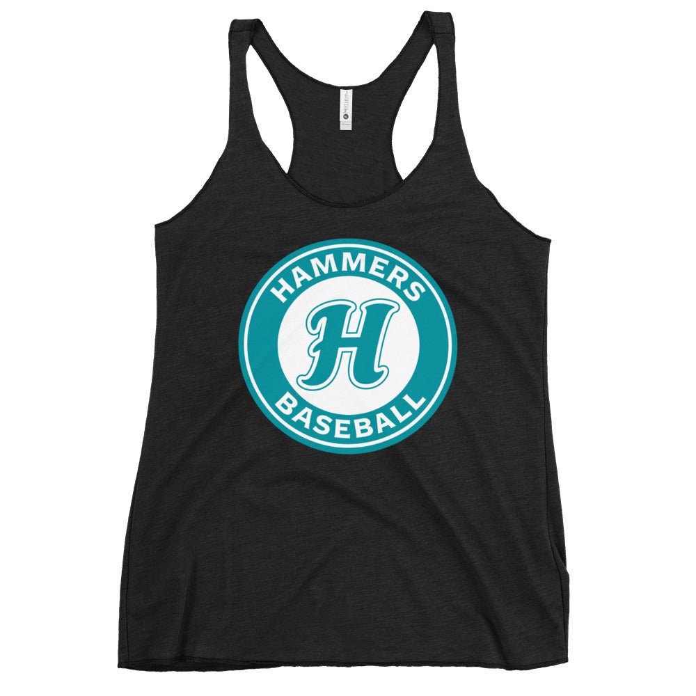 Performance | Thin Racerback Tank Top | Hammers Baseball (10U) | Badge Logo