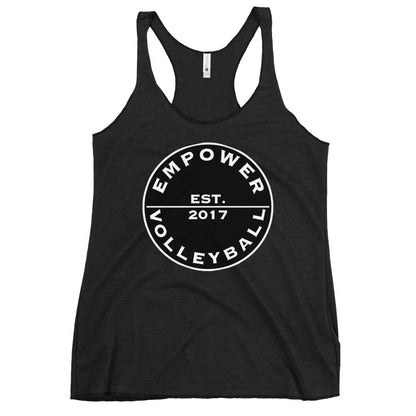 Performance | Thin Racerback Tank Top | Empower Volleyball Club | Alpha Spike Logo
