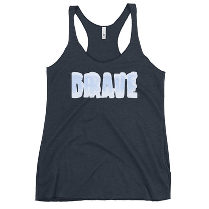 Performance | Thin Racerback Tank Top | Brave Like Ben | Braveheart Logo