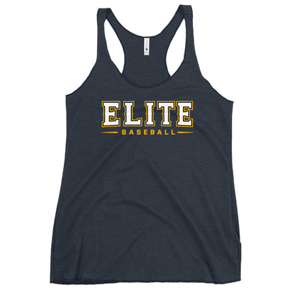 Performance | Thin Racerback Tank Top | Elite Baseball | Vanguard Logo