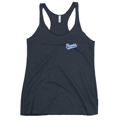 Performance | Thin Racerback Tank Top | Premier Baseball | Athletics Logo