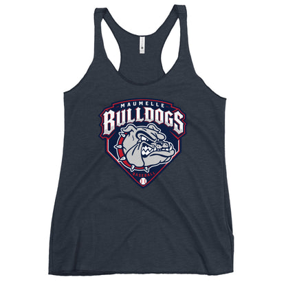 Performance | Thin Racerback Tank Top | Maumelle Bulldogs 2035 | Shield Logo