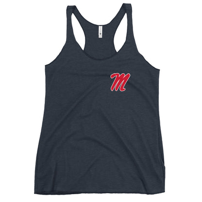 Performance | Thin Racerback Tank Top | Maumelle Bulldogs 2035 | M-Mark Logo