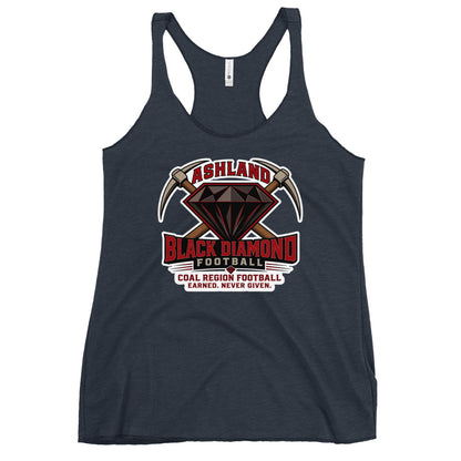 Performance | Thin Racerback Tank Top | Ashland Black Diamonds | Vanguard Logo