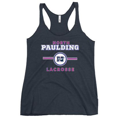 Performance | Thin Racerback Tank Top | North Paulding Lacrosse | Valor Logo