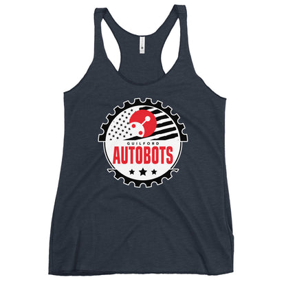 Performance | Thin Racerback Tank Top | Guilford Autobots | Emblem Logo