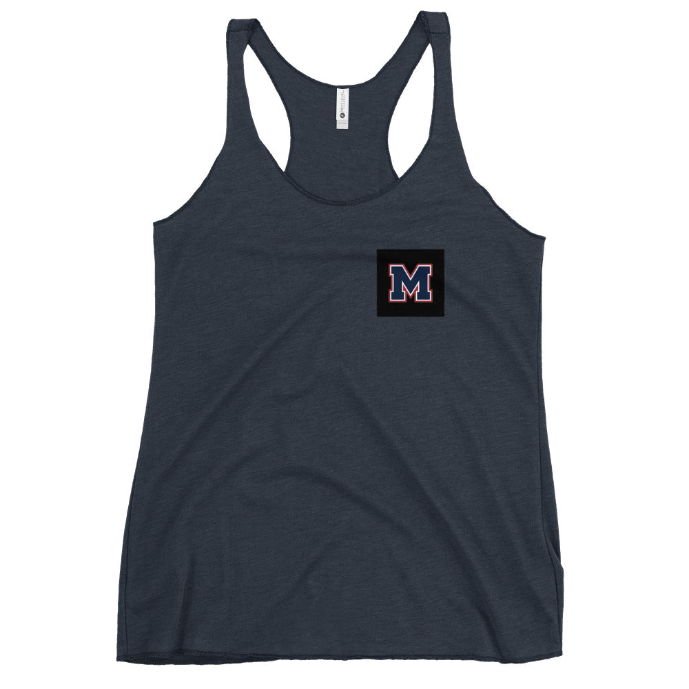 Performance | Thin Racerback Tank Top | Michigan Select Baseball | M Lettermark Logo