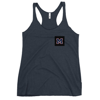 Performance | Thin Racerback Tank Top | Michigan Select Baseball | M Lettermark Logo