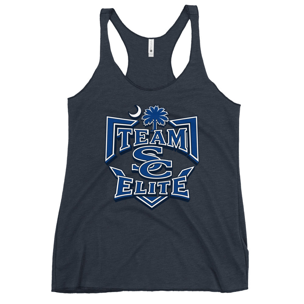 Performance | Thin Racerback Tank Top | TEAM SC ELITE | Emblem Logo