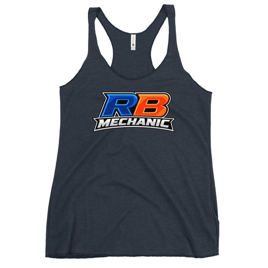 Performance | Thin Racerback Tank Top | RB Mechanic | Crest Logo
