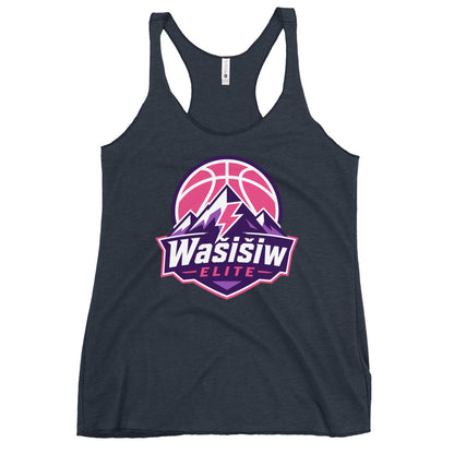 Performance | Thin Racerback Tank Top | Wašišiw Elite | Emblem Logo