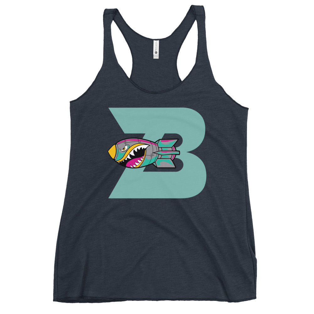 Performance | Thin Racerback Tank Top | Buffalo Bomb Squad 16u | Valor Logo