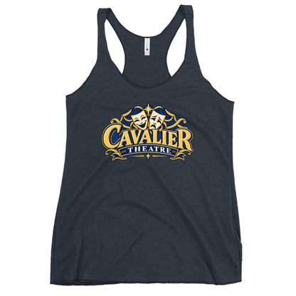 Performance | Thin Racerback Tank Top | Cavalier Theatre Troupe | Emblem Logo