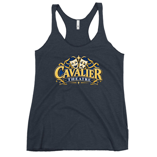 Performance | Thin Racerback Tank Top | Cavalier Theatre Troupe | Emblem Logo