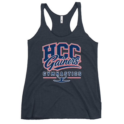 Performance | Thin Racerback Tank Top | HCC Gymnastics | Apex Logo