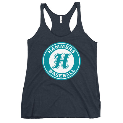 Performance | Thin Racerback Tank Top | Hammers Baseball (10U) | Badge Logo