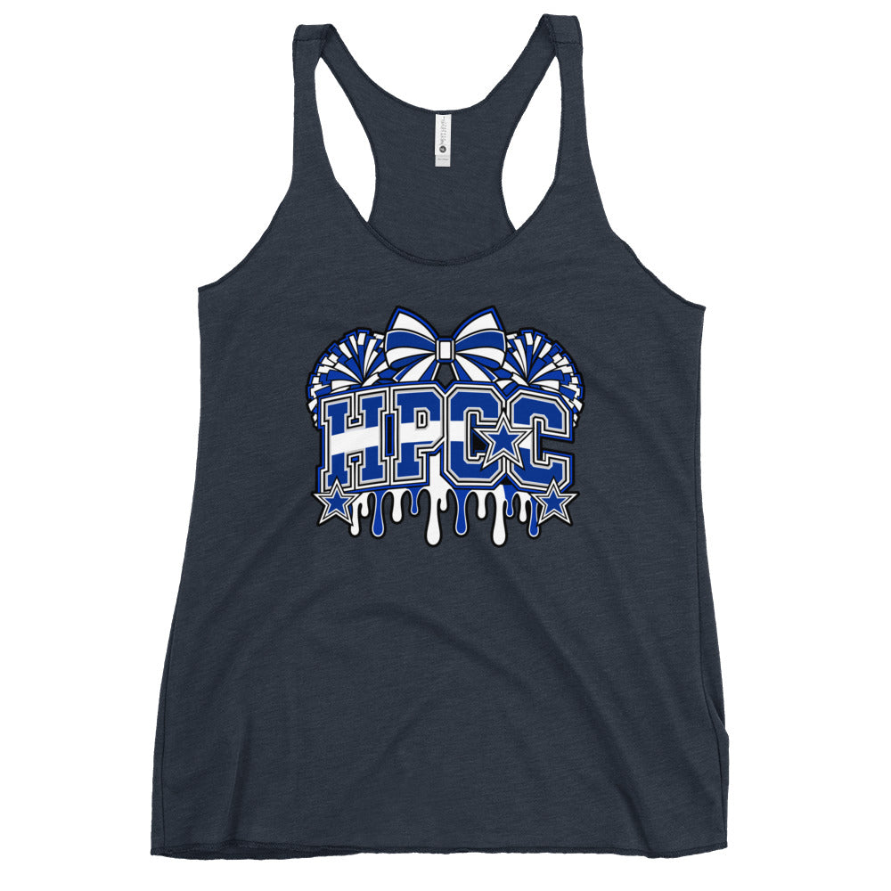 Performance | Thin Racerback Tank Top | Hyde Park Cowboys | Emblem Logo