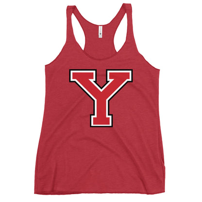 Performance | Thin Racerback Tank Top | Yukon Student Council | Y-Mark Logo