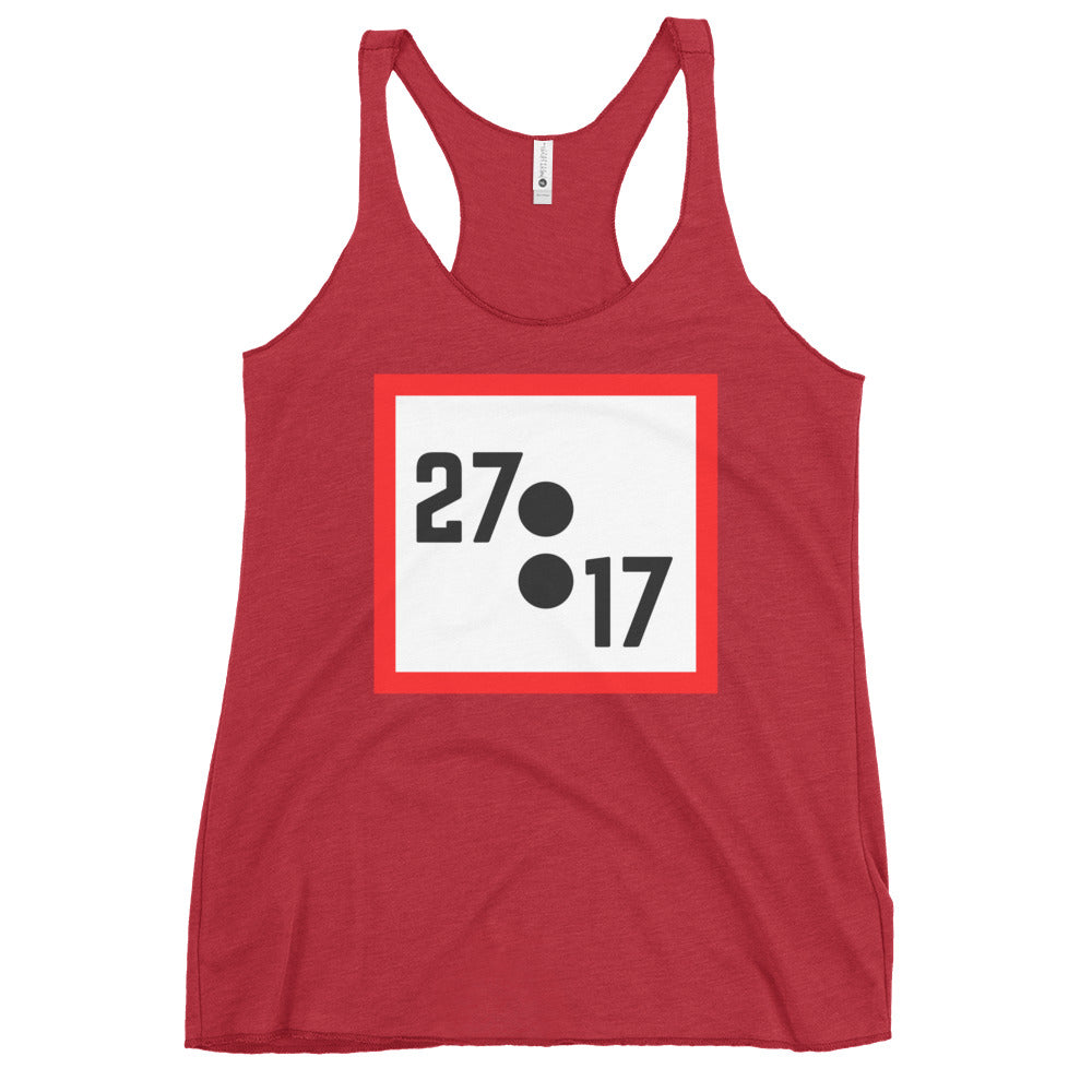 Performance | Thin Racerback Tank Top | 27:17 | Crest Logo
