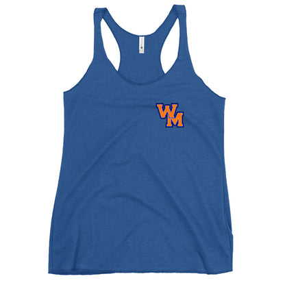 Performance | Thin Racerback Tank Top | West Memphis Community Christian College Gators | Vanguard Logo