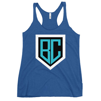 Performance | Thin Racerback Tank Top | Blue Collar Softball 2034 | Crest Logo