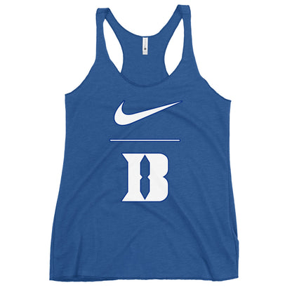 Performance | Thin Racerback Tank Top | Blueblacks Football Club | Vanguard Logo