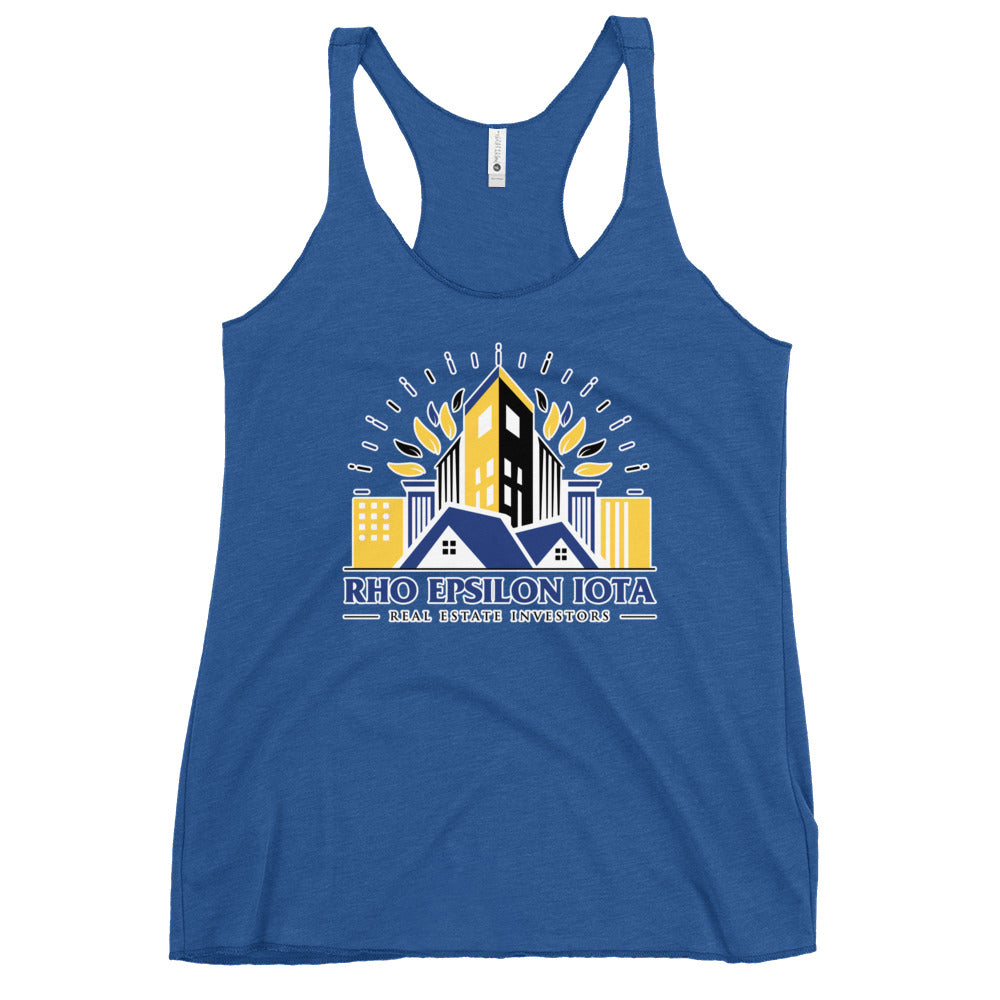 Performance | Thin Racerback Tank Top | Rho | Emblem Logo