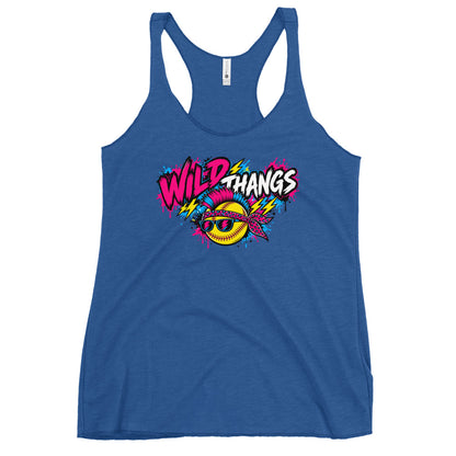 Performance | Thin Racerback Tank Top | Wild Thangs | Vanguard Logo
