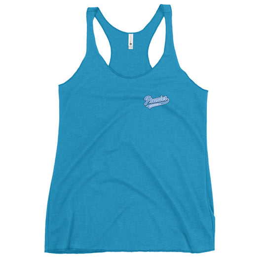 Performance | Thin Racerback Tank Top | Premier Baseball | Athletics Logo