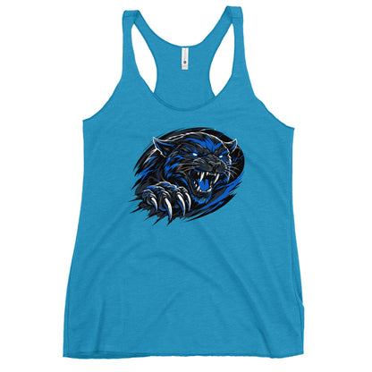 Performance | Thin Racerback Tank Top | Blackout Boyz | Emblem Logo