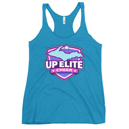 Performance | Thin Racerback Tank Top | UP Elite Cheer | Shield Logo
