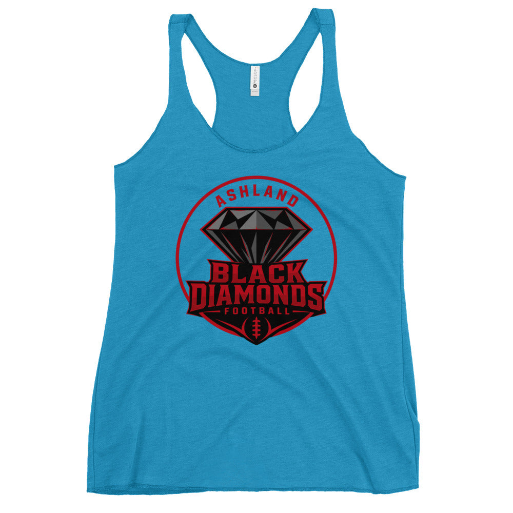 Performance | Thin Racerback Tank Top | Ashland Black Diamonds | Badge Logo