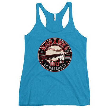 Performance | Thin Racerback Tank Top | Mohawks | Athletics Logo