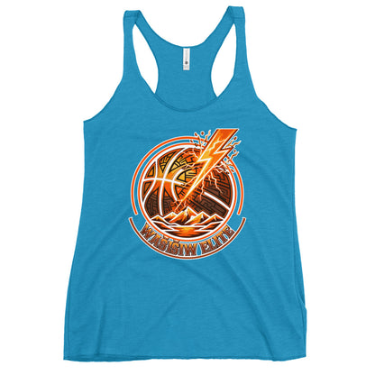 Performance | Thin Racerback Tank Top | Wašišiw Elite | Crest Logo