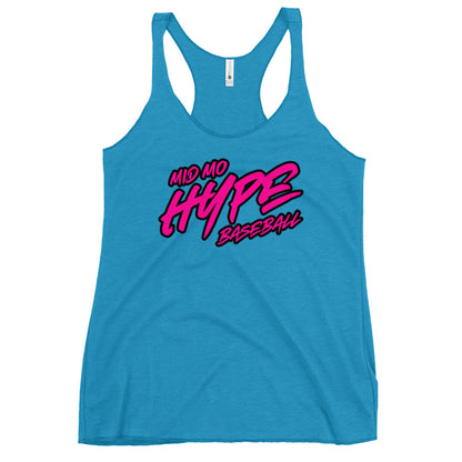 Performance | Thin Racerback Tank Top | Hype Baseball Club | Crest Logo