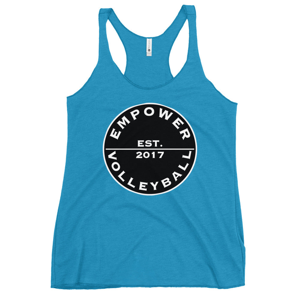Performance | Thin Racerback Tank Top | Empower Volleyball Club | Alpha Spike Logo