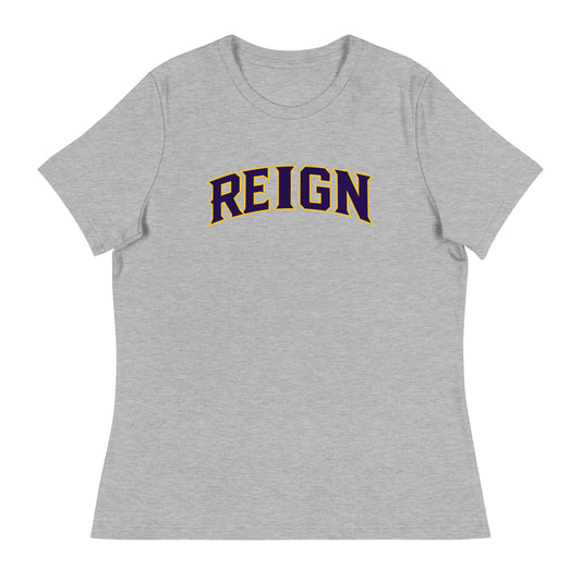 Performance | Women's Relaxed T Shirt | REIGN 10U Softball | Script Logo