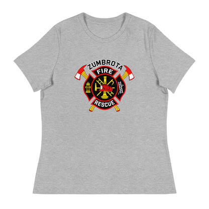 Performance | Women's Relaxed T Shirt | Zumbrota Fire Department | Vanguard Logo
