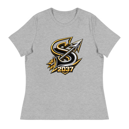 Performance | Women's Relaxed T Shirt | 2037 Sachem Arrows | Arrowhead Crest Logo