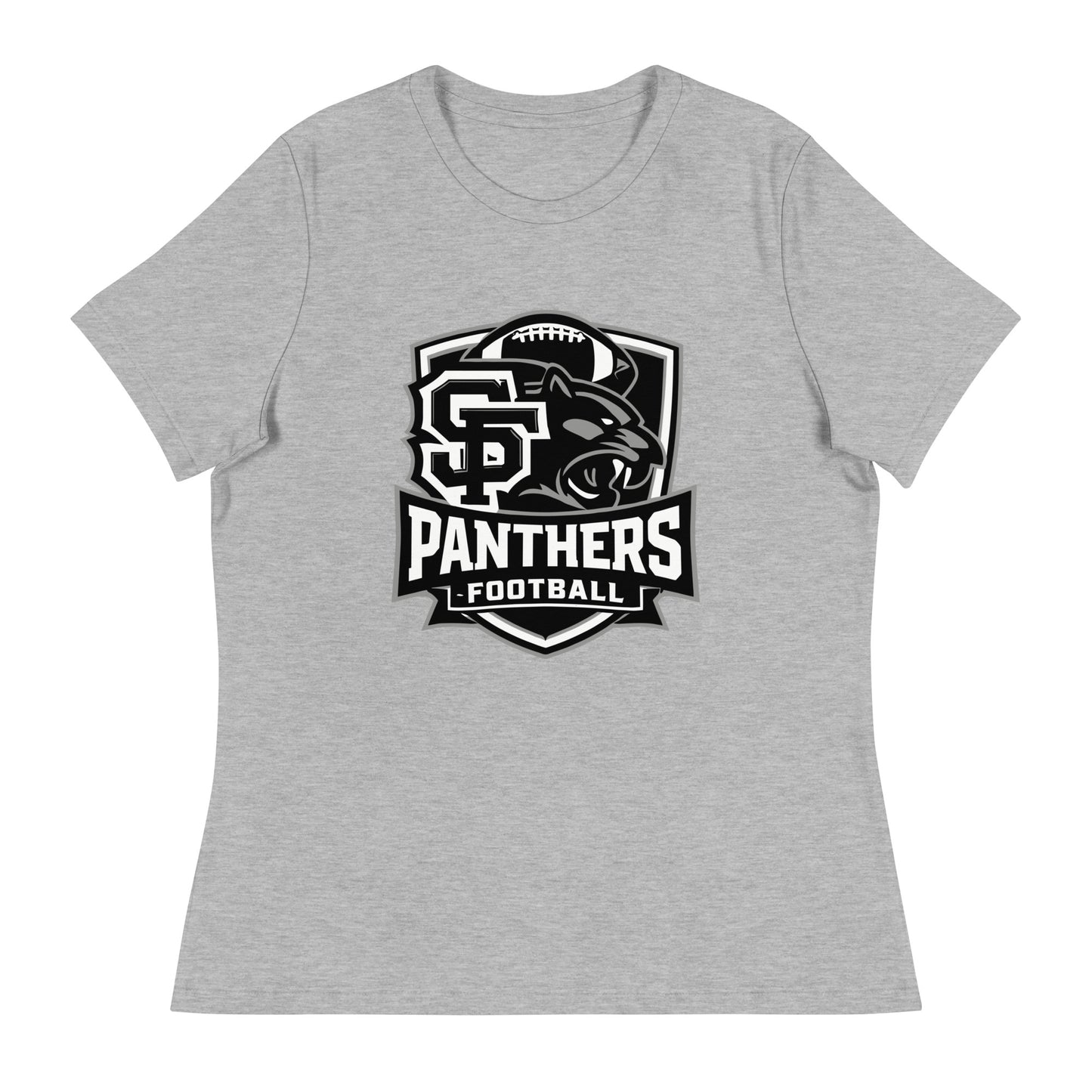 Performance | Women's Relaxed T Shirt | Samuel Fels Football | Shield Logo