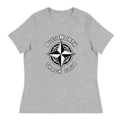 Performance | Women's Relaxed T Shirt | Boston-North Track Club | Crest Logo