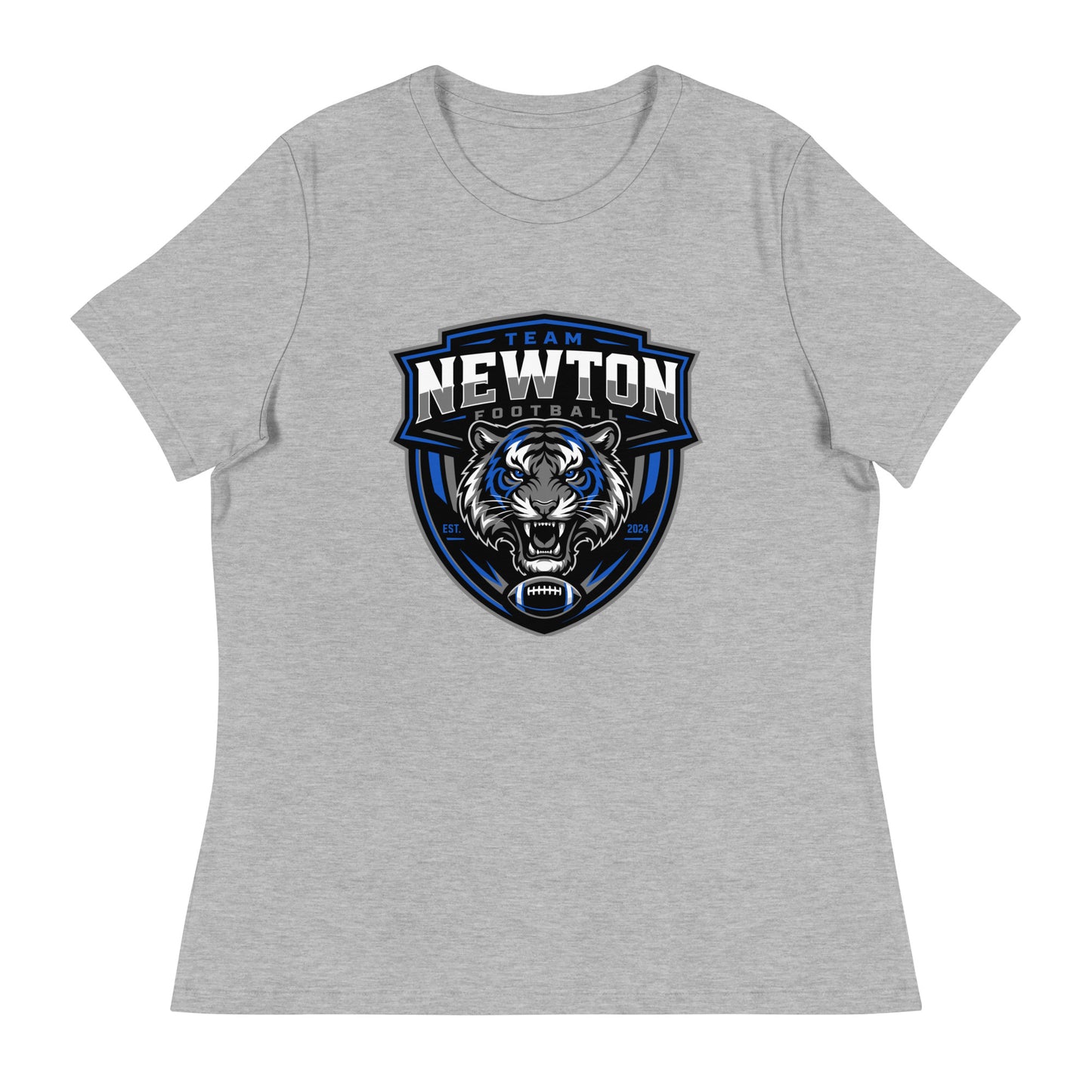 Performance | Women's Relaxed T Shirt | Newton Youth football league | Shield Logo