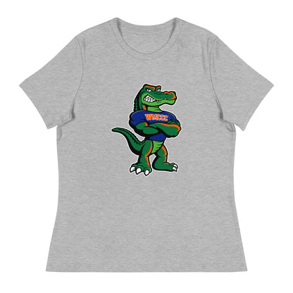 Performance | Women's Relaxed T Shirt | West Memphis Community Christian College Gators | Mascot Logo
